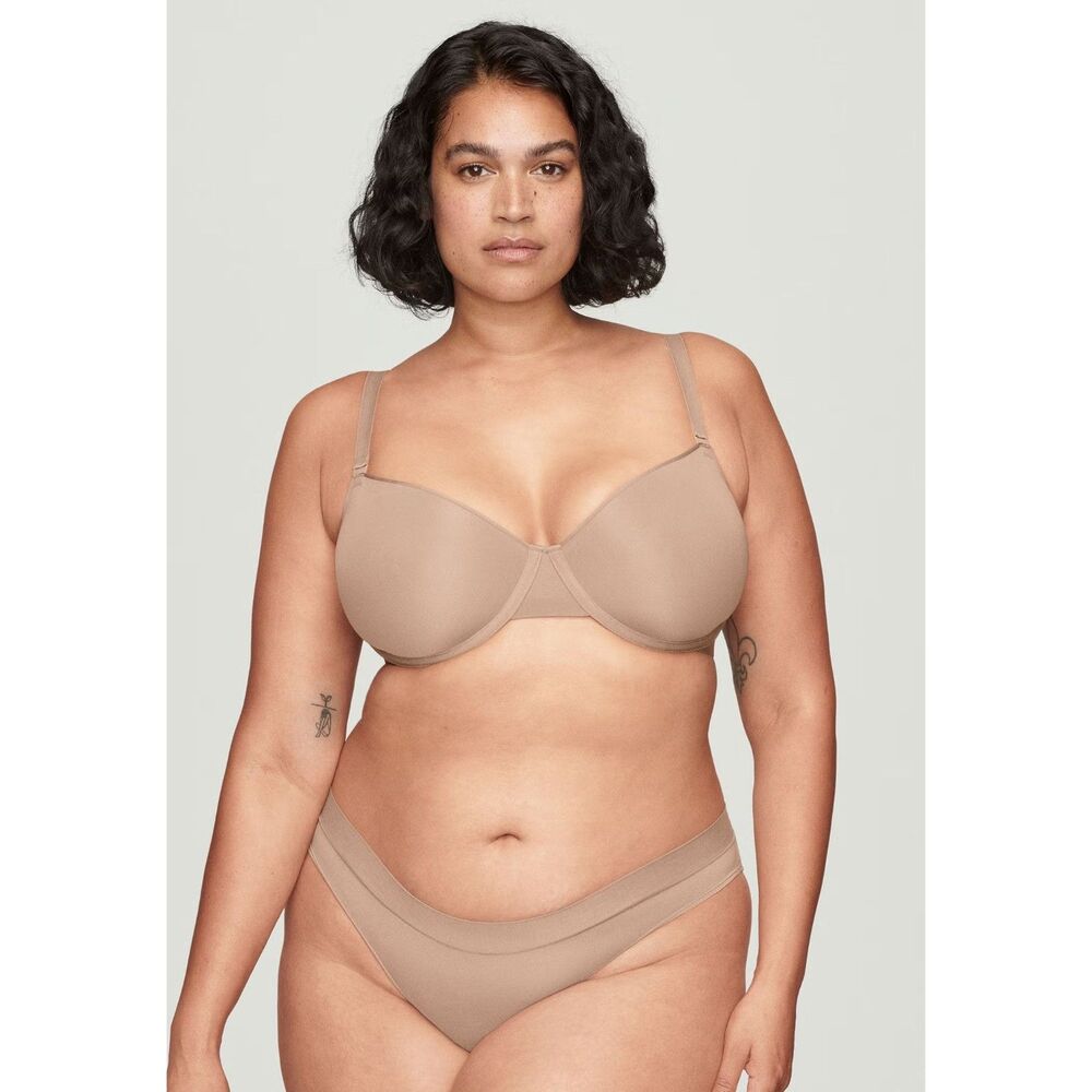 Cuup The Demi Bra Taupe 44E - New with tags!